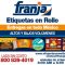 etiquetado de productos franja industrias etiquetas en rollo diseño de etiquetas